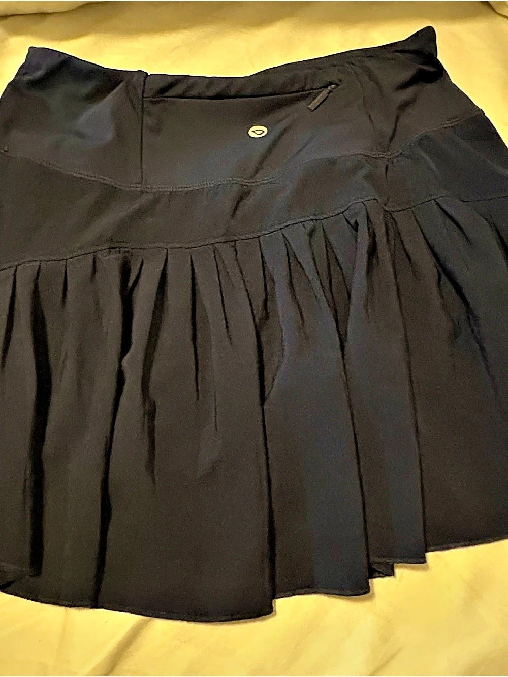 BALEAF Women’s Medium Navy Pleated Tennis Golf Skort Built In Shorts